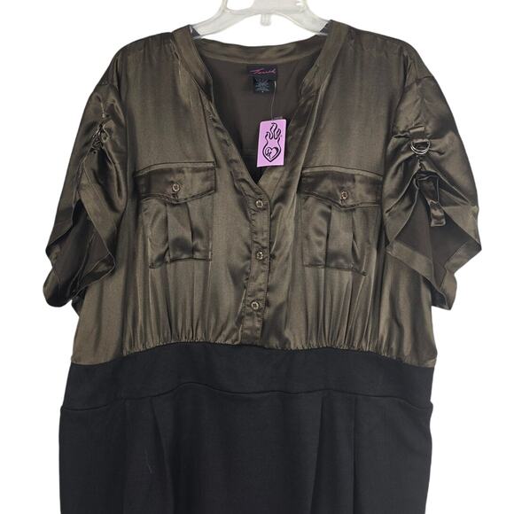 Torrid NWT Vintage Dead Stock Ponti Skirt Dress Women's 4 - 4X - Picture 6 of 10